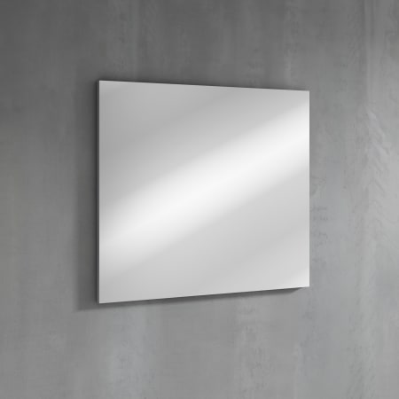 ICO Bath Lyric 31-1/2" W x 27-3/16" H Modern Rectangular Frameless Bathroom Wall Mirror Mirror