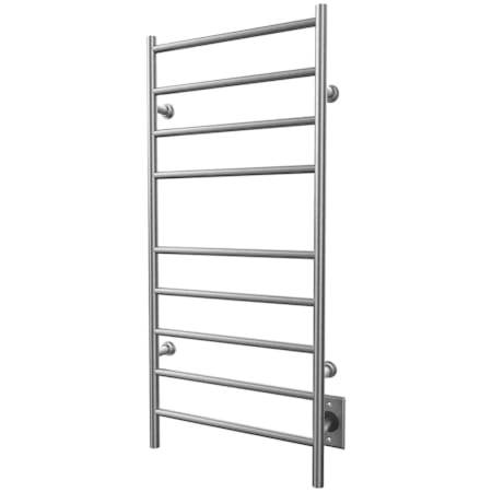ICO Bath Kontour 18" W x 40" H 110v Hardwired Stainless Steel Towel Warmer Brushed Nickel