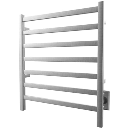 ICO Bath Kontour 24" W x 27" H 110 V Hardwired Stainless Steel Towel Warmer Brushed Nickel