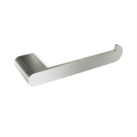 ICO Bath Volkano Flow Wall Mounted Euro Toilet Paper Holder Brushed Nickel