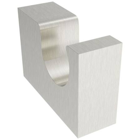 ICO Bath Volkano Fire Single Robe Hook Brushed Nickel
