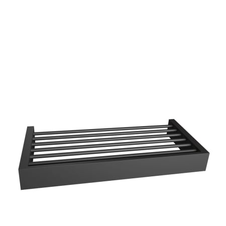 ICO Bath Volkano Fire Series 9-3/4" Brass Bathroom Shelf Matte Black