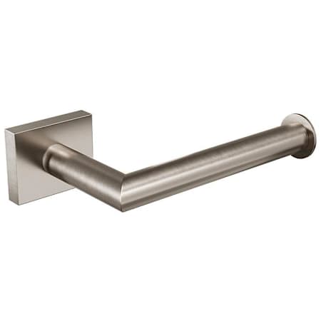 ICO Bath Crater Wall Mounted Euro Toilet Paper Holder Brushed Nickel