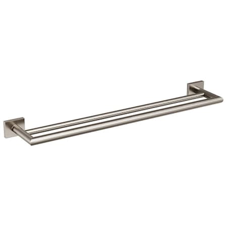 ICO Bath Crater 24-1/4" Double Towel Bar Brushed Nickel