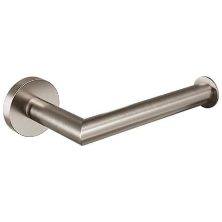 ICO Bath Volkano Summit Wall Mounted Euro Toilet Paper Holder Brushed Nickel