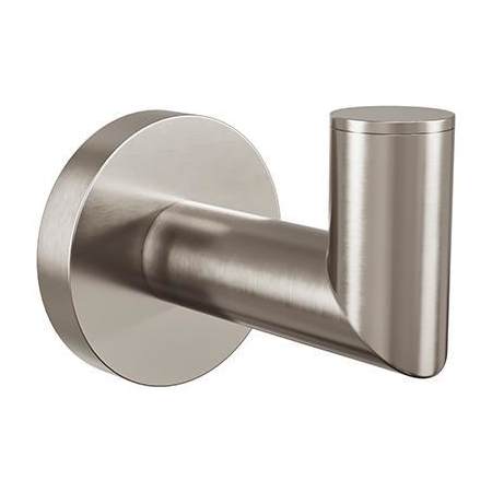 ICO Bath Volkano Summit Single Robe Hook Brushed Nickel