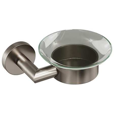 ICO Bath Volkano Summit Wall Mounted Soap Dish Brushed Nickel