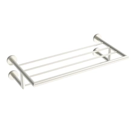 ICO Bath Summit 21-11/16" Brass Double Towel Shelf Brushed Nickel