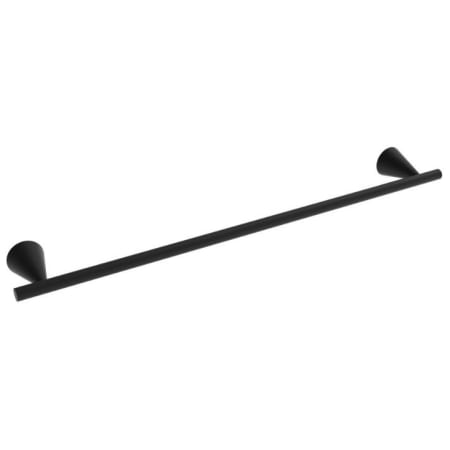 ICO Bath Volkano Cone 24" Towel Bar Matte Black