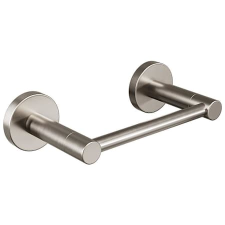 ICO Bath Lava Wall Mounted Pivoting Toilet Paper Holder Brushed Nickel