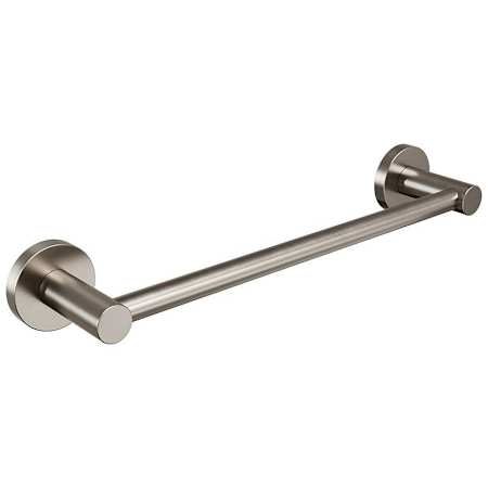ICO Bath Lava 12" Towel Bar Brushed Nickel