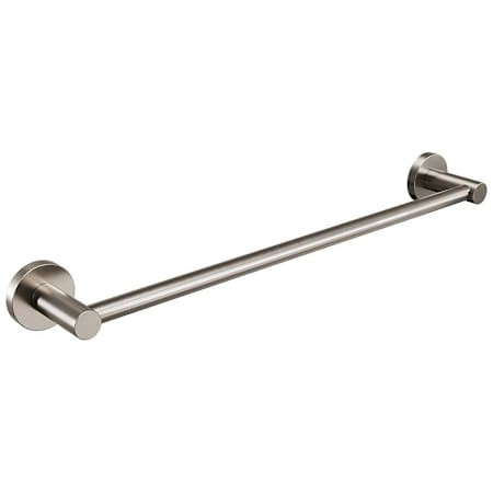 ICO Bath Lava 18" Towel Bar Brushed Nickel