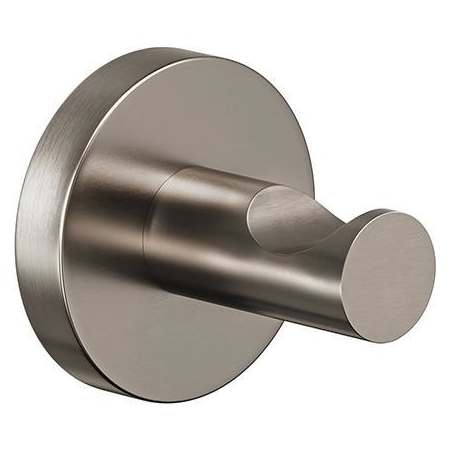 ICO Bath Lava Single Hook Robe Hook Brushed Nickel