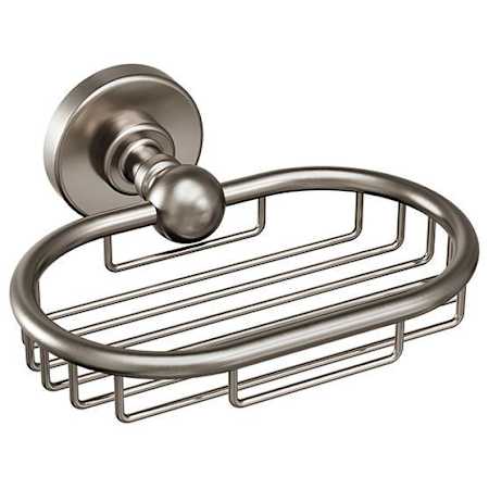ICO Bath Ember Wall Mounted Soap Basket Brushed Nickel