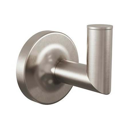 ICO Bath Glow Single Robe Hook Brushed Nickel