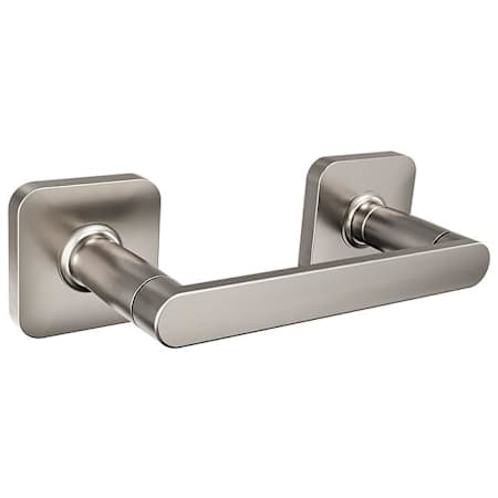 ICO Bath Vapor Wall Mounted Pivoting Toilet Paper Holder Brushed Nickel