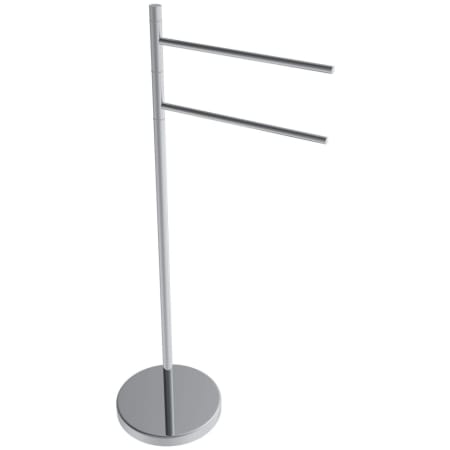 ICO Bath Volkano Double Bar Towel Stand Chrome