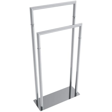 ICO Bath Volkano Double Bar Towel Stand Chrome