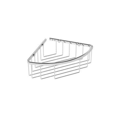 ICO Bath Volkano Corner Shower Basket Chrome
