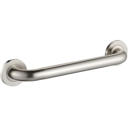 ICO Bath Round 12" Grab Bar Brushed Nickel