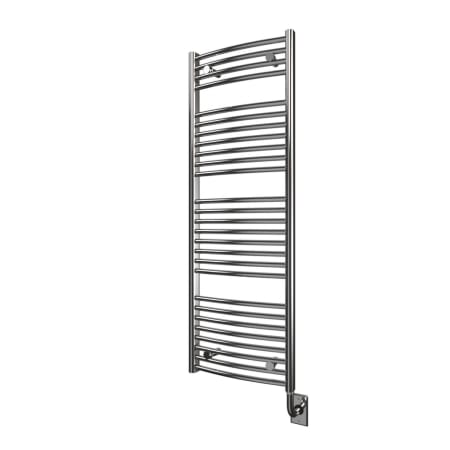 ICO Bath Tuzio Blenheim 17-1/2"W x 51"H Programmable Electric Hardwired Steel Towel Warmer Chrome