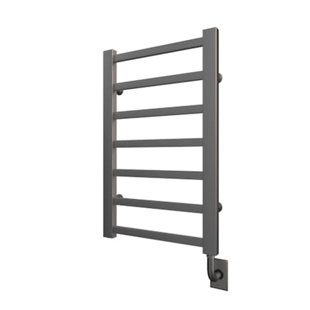ICO Bath Tuzio Milano 19-1/2"W x 31"H 110 V Hardwired Steel Towel Warmer Brushed Nickel