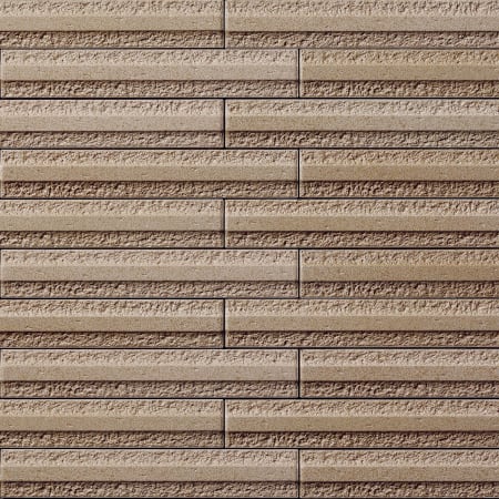 INAX ECOCARAT - Granas Line - 1" x 6" Rectangle Linear Wall Mosaic Tile - Interior Dry Walls Only - Textured Visual - Sold by Carton (10.47 SF/Carton) Brown