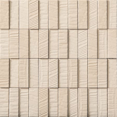 INAX ECOCARAT - Roughsawn - 1" x 3" Rectangle Linear Wall Mosaic Tile - Interior Dry Walls Only - Textured Visual - Sold by Carton (10.47 SF/Carton) Beige