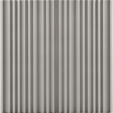INAX ECOCARAT - Granas Vague - 6" x 12" Rectangle Wall Tile - Interior Dry Walls Only - Textured Visual - Sold by Carton (10.47 SF/Carton) Gray
