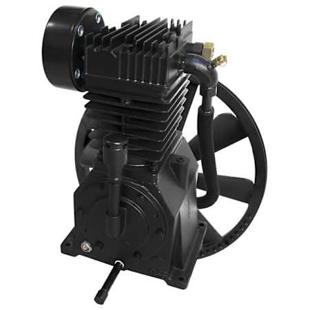 Industrial Air 5-HP 2-Stage Inline-Twin Replacement Air Compressor Pump (17 CFM @ 100 PSI) N/A