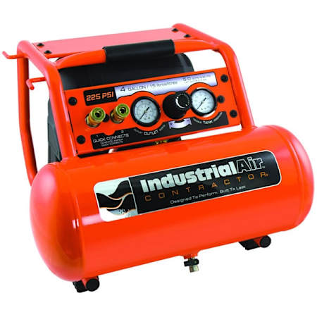 Industrial Air 1.7 HP 4 Gal 225 Max PSI Single-Stage Portable Electric (115 Volt) Reciprocating Air Compressor N/A