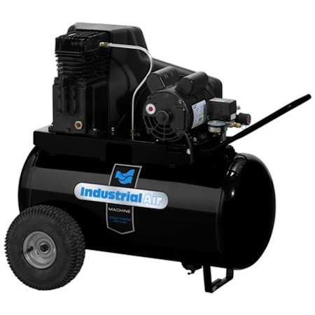 Industrial Air 1.9 HP 20 Gal 150 Max PSI Single-Stage Portable Electric (120, 240 Volt) Reciprocating Air Compressor N/A