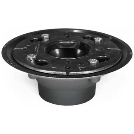 Infinity Drain Clamp Down ABS Drain with 2" Throat and 2" Outlet N/A