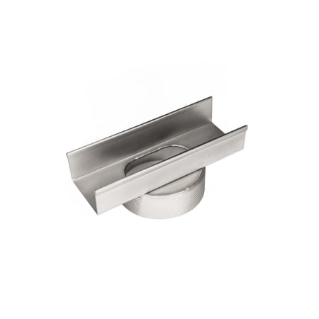 Infinity Drain Stainless Steel Outlet Section with 4" Outlet for Select Infinity Drain Site Sizeable Linear Drains Polished Stainless