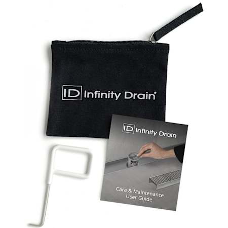 Infinity Drain Hair Maintenance Kit – Includes Maintenance Guide and DKEY Lift-Out Key N/A