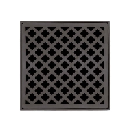 Infinity Drain Moor 5" Drain Grate Only for Select Infinity Drain Center Drains Oil Rubbed Bronze