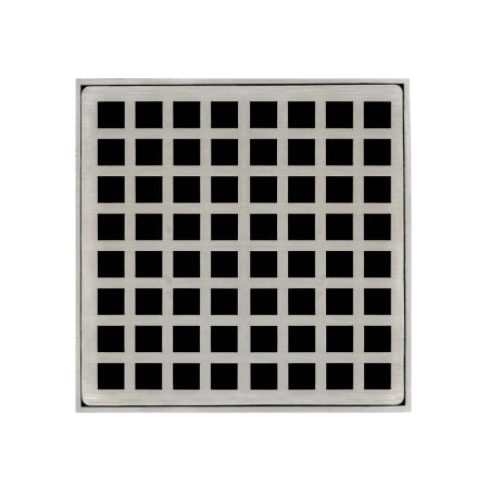 Infinity Drain Squares 5" Drain Grate Only for Select Infinity Drain Center Drains Satin Stainless