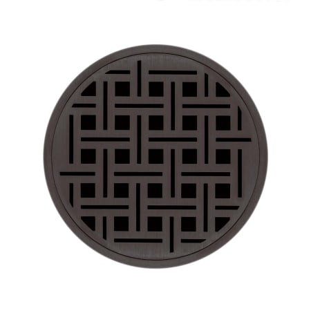Infinity Drain Weave 5" Strainer Only For Select Infinity Drain Center Drains Oil Rubbed Bronze