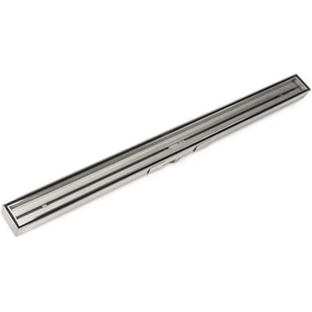 Infinity Drain Linear Shower Drain Satin Stainless