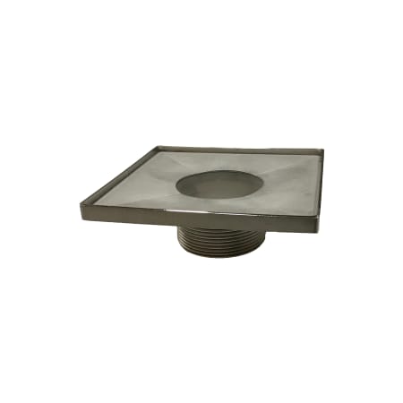 Infinity Drain 5" Square Tile Drain 2" Throat Only - Less Grate Satin Bronze