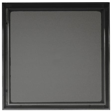 Infinity Drain 5" x 5" Tile Insert Premium Center Drain Kit with Cast Iron Drain Body, 2" No Hub Outlet Gunmetal