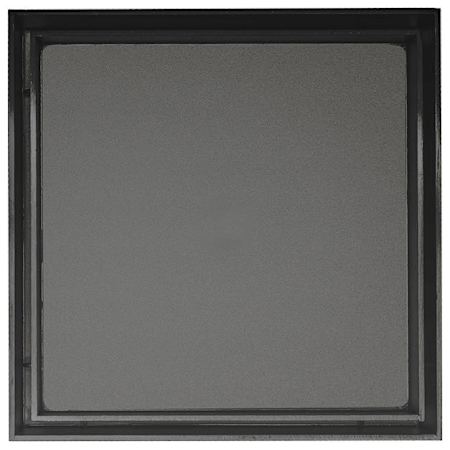 Infinity Drain 5" x 5" Tile Insert Premium Center Drain Kit – Includes Stainless Steel Bonded Flange Drain Body with 2" No Hub Outlet Gunmetal