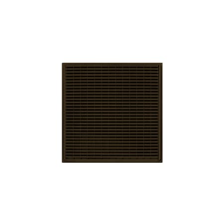 Infinity Drain WedgeWire 4" Drain Grate Only for Select Infinity Drain Center Drains Oil Rubbed Bronze