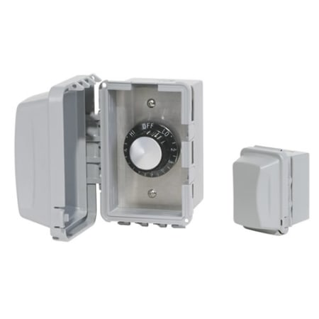 Infratech Weatherproof Input Regulator - Surface Mount - 240V/15amp Grey
