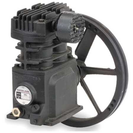 Ingersoll Rand 3-HP Single-Stage Bare In-line Twin Air Compressor Pump for IR SS3 Compressor (10.3 CFM @ 135 PSI) N/A