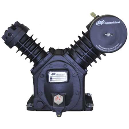Ingersoll Rand 5/7.5-HP Two-Stage Bare Electric V-Twin Air Compressor Pump for IR 2475 Compressor (16.8/24 CFM @ 175 PSI N/A