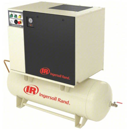 Ingersoll Rand 15 HP 120 Gal 150 Max PSI Stationary Electric (208 Volt 3 Phase) Standard Rotary Air Compressor N/A