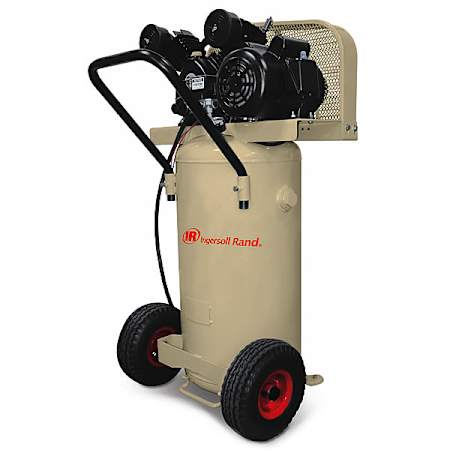 Ingersoll Rand 2 HP 20 Gal 135 Max PSI Single-Stage Portable Electric (115 Volt) Reciprocating Air Compressor with Vertical Tank N/A