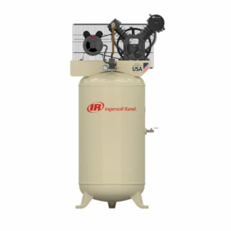 Ingersoll Rand 5 HP 60 Gal 175 Max PSI Two-Stage Stationary Electric (230 Volt 1 Phase) Reciprocating Air Compressor with Vertical Tank N/A