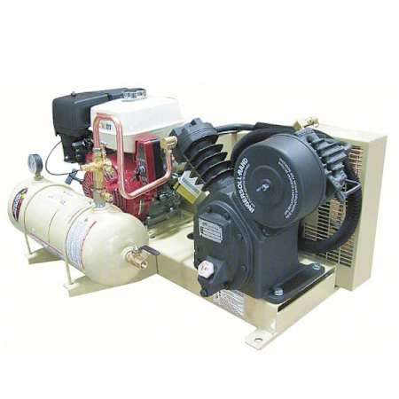 Ingersoll Rand 13 HP 4 Gal 175 Max PSI Two-Stage Truck Mount Gas Reciprocating Air Compressor with Honda Engine N/A